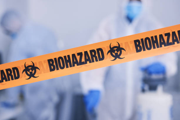 Professional Biohazard technician working in Brussels, WI